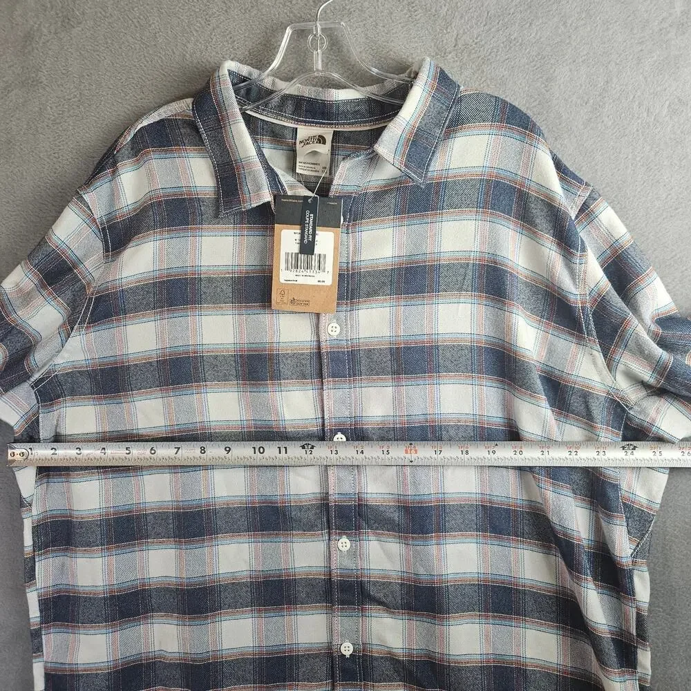 The North Face Men's Plaid‎ Shirt Size XXL Hiking Outdoors